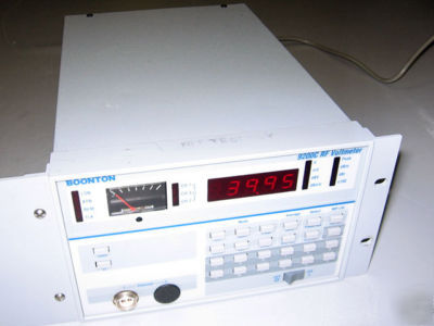 Boonton 9200C 110GHZ rf voltmeter -60 +30 dbm millivolt