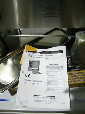 New still in box prince castle vertical bun toaster 