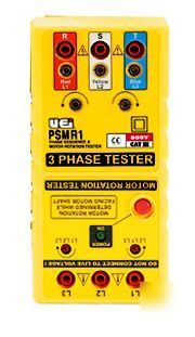 New uei PSMR1 phase sequence motor rotation meter hvac 