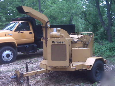 Vermeer 1250 diesel chipper