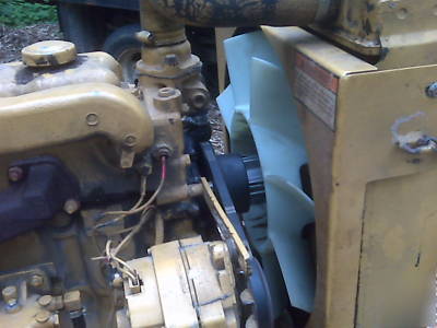 Vermeer 1250 diesel chipper