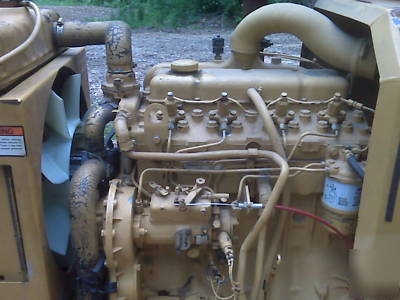 Vermeer 1250 diesel chipper