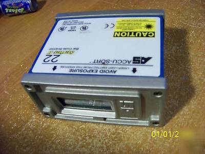  accu-sort 22II laser bar code scanner 