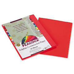 PACP6518 - peacock sulphite construction paper P6109