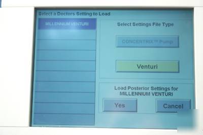 Bausch & lomb millennium phaco with handpiece