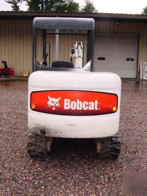 Bobcat 329 mini excavator