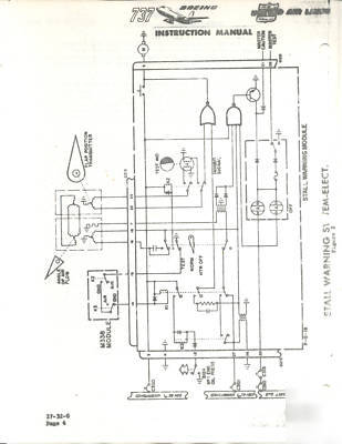 Boeing 737 instruction manual sections 25-28, 1968