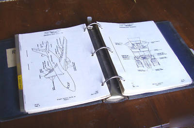 Boeing 737 instruction manual sections 25-28, 1968