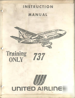 Boeing 737 instruction manual sections 25-28, 1968
