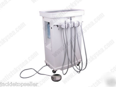 Deluxe dental unit equipment delivery cart x