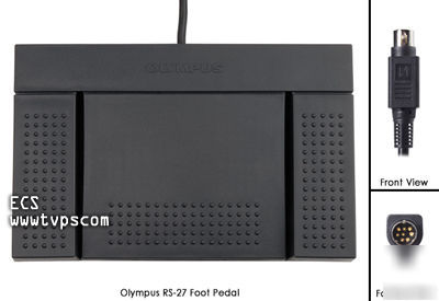 Olympus rs-27 RS27 foot pedal for computer transcribing