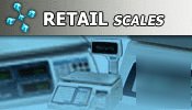 Pos SAM4's sps-530-rt retail with cas scale