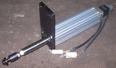Thk linear actuator vla-ct-55-12-0100 w/ servo tbl-i ii