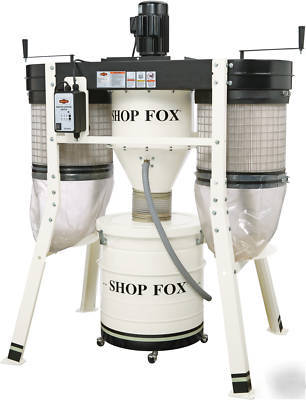 Shop fox W1816 low profile 3HP cyclone dust collector