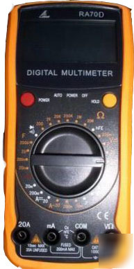 1 rek digital multimeter capacitance, temp, frequ RA70D