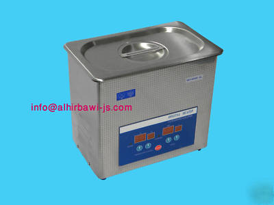 3.0L, 100W, digital heated ultrasonic cleaner, 220V