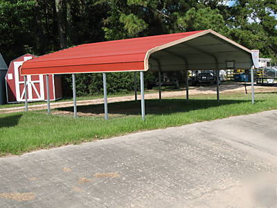 Metal garage 22' x 26' free delivery and set up