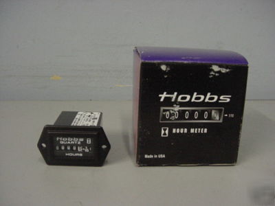 New hobbs honeywell 85000 10-40V dc hour meter in box