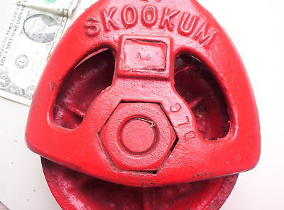 Nice skookum A6 snatch block [6 ton] logging pulley