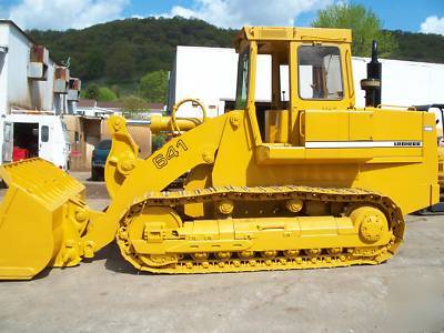 1997 liebherr 641 track loader cab big machine wow