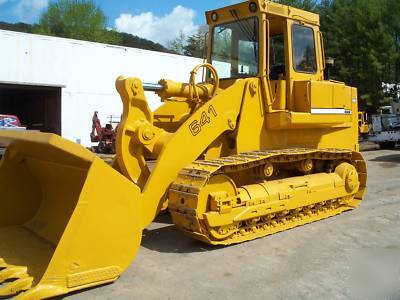 1997 liebherr 641 track loader cab big machine wow