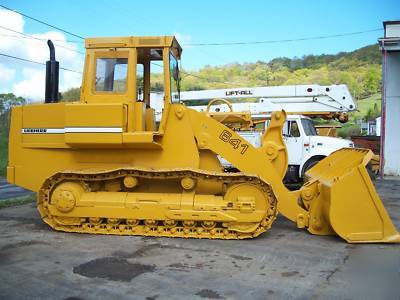 1997 liebherr 641 track loader cab big machine wow