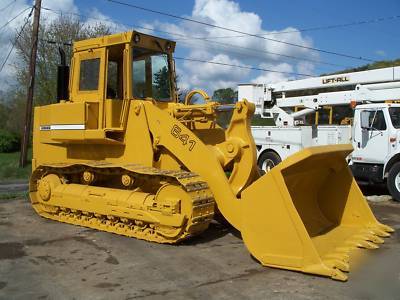 1997 liebherr 641 track loader cab big machine wow