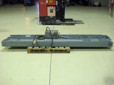 (9) 10' cutler hammer bus way, bar duct 100 amp breaker