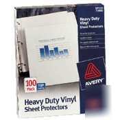Avery-dennison top loading sheet protectors |1 box|