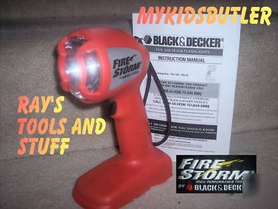 Black decker 18V cordless flashlight FSL18 drill saw
