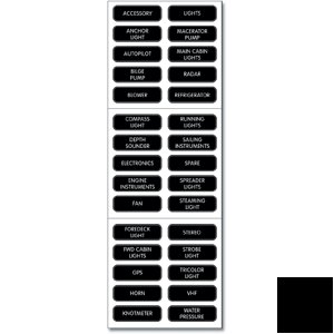 Blue sea systems 8030-blue sea 8030 dc panel basic 30 l