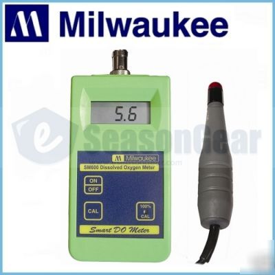 Milwaukee SM600 dissolved oxygen meter w/ 13 ft cable