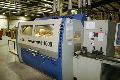 Weinig powermat 1000 moulder quick change powerlock cnc