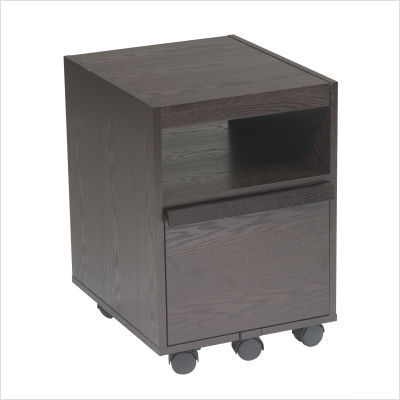 Avenue six lane file cabinet in espresso