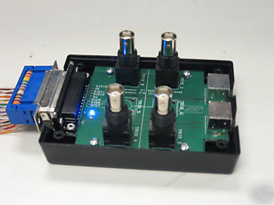 Keithley bnc / din / DB25 adapter board