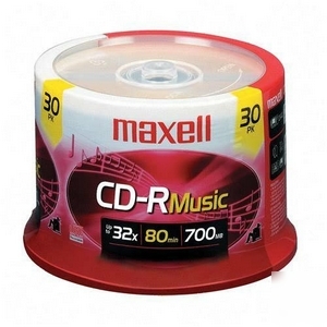 Maxell 625335 -maxell 80 min recordable 