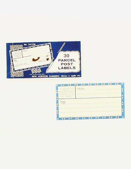 New wholesale case parcel post shipping labels stickers