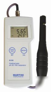 Portable 4 in 1 meter ph/ec/tds/temp