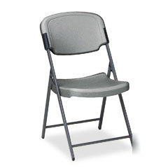 Rough n ready folding chair- charcoal 64007