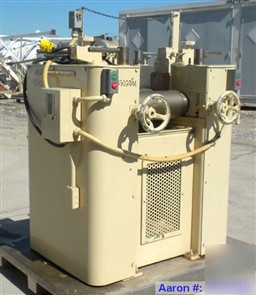 Used- kent machine works horizontal three roll mill, mo