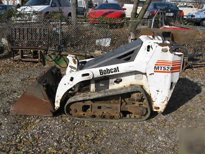 2004 bobcat MT52 mini skidloader walk behind skidsteer