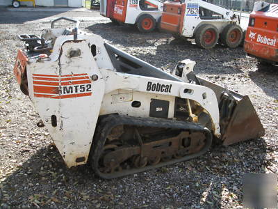 2004 bobcat MT52 mini skidloader walk behind skidsteer