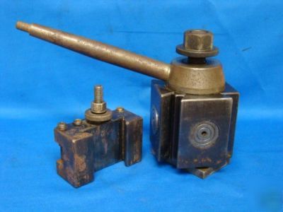 Aloris cxa quick change lathe tool post holder