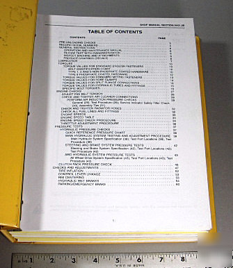 Dresser shop man set smg-830-1, model 830 motor grader 