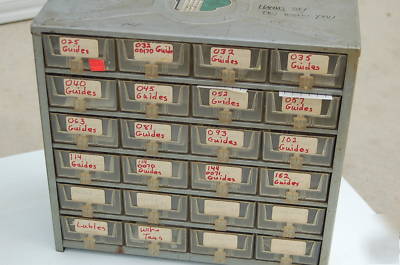 1-lot eubanks wire cutter stripper blades blade guides 