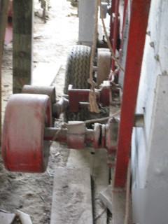 Antique keck gonnerman threshing machine 
