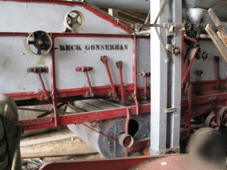 Antique keck gonnerman threshing machine 