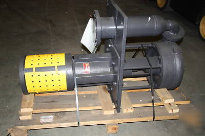 Gusher 7600 vert power frame & TV6X413SEL pump 700GPM 