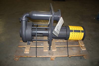 Gusher 7600 vert power frame & TV6X413SEL pump 700GPM 