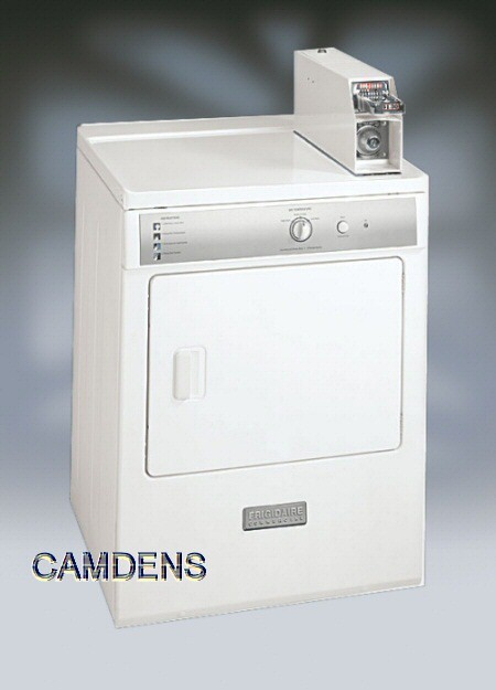 New frigidaire commercial coin op gas dryer